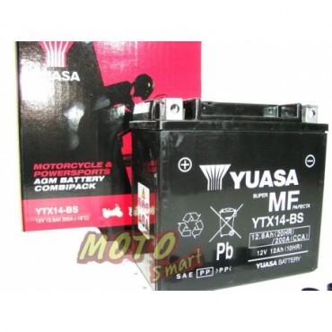 ΜΠΑΤΑΡΙΑ SUZUKI GSF 1250 BANDIT 07'- 12' YUASA YTX14-BS