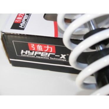 ΑΜΟΡΤΙΣΕΡ GLX50/GLX90 ΠΙΣΩ 33cm HYPER-X ΑΣΠΡΑ