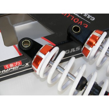 ΑΜΟΡΤΙΣΕΡ SPRINTER 50/125 ΠΙΣΩ 35cm HYPER-X ΑΣΠΡΑ