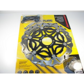 ΔΙΣΚΟΠΛΑΚΑ ΕΜΠΡΟΣ YAMAHA CRYPTON X135 OVERSIZE ΜΑΡΓΑΡΙΤΑ APIDO