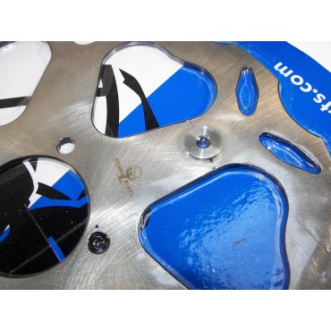 ΔΙΣΚΟΠΛΑΚΑ ΕΜΠΡΟΣ YAMAHA CRYPTON X 135 OVERSIZE ΜΑΡΓΑΡΙΤΑ TITAN