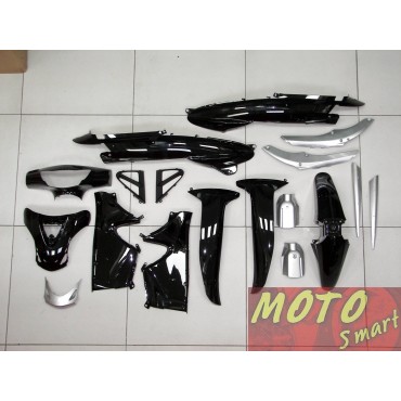 ΠΛΑΣΤΙΚΑ ΣΕΤ MODENAS KRISTAR 125 ΜΑΥΡΟ ΜΑΛΑΙΣΙΑΣ