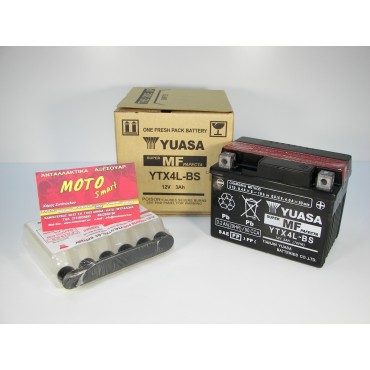 ΜΠΑΤΑΡΙΑ YTX4L-BS YUASA ΚΛΕΙΣΤΟΥ