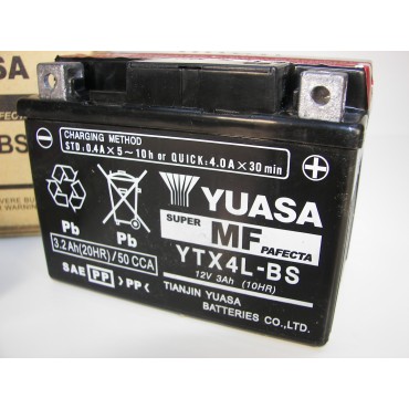 ΜΠΑΤΑΡΙΑ YTX4L-BS YUASA ΚΛΕΙΣΤΟΥ