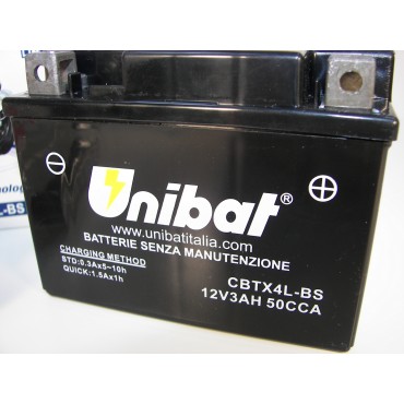 ΜΠΑΤΑΡΙΑ YTX4L-BS UNIBAT ΚΛΕΙΣΤΟΥ