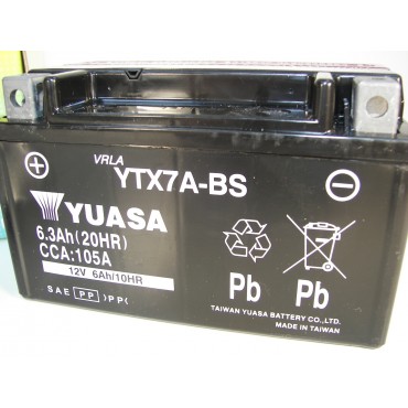 ΜΠΑΤΑΡΙΑ YTX7A-BS YUASA ΚΛΕΙΣΤΟΥ