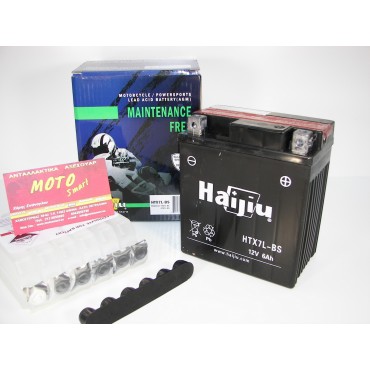 ΜΠΑΤΑΡΙΑ YTX7L-BS HAIJIU (HTX7L-BS) ΚΛΕΙΣΤΟΥ