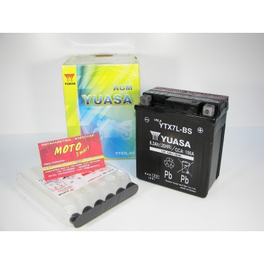 ΜΠΑΤΑΡΙΑ YTX7L-BS YUASA TAIWAN ΚΛΕΙΣΤΟΥ