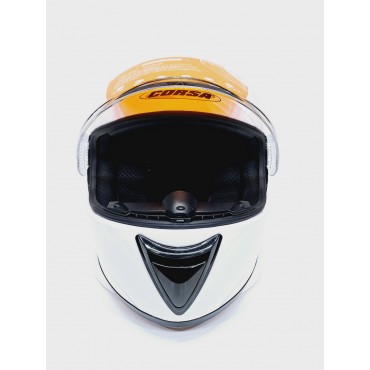ΚΡΑΝΟΣ CORSA FULL FACE CN110 ΑΣΠΡΟ MEDIUM