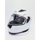 ΚΡΑΝΟΣ CORSA FULL FACE CF155 ΑΣΠΡΟ SMALL ΑΝΟΙΓΟΜΕΝΟ