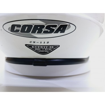ΚΡΑΝΟΣ CORSA CN112 ΛΕΥΚΟ 2XL FULL FACE