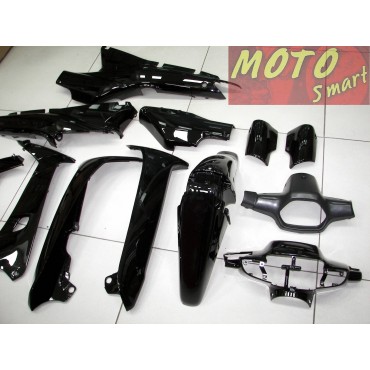 ΚΙΤ ΠΛΑΣΤΙΚΩΝ HONDA ASTREA SUPRA ΜΑΥΡΟ HLD ΜΑΛΑΙΣΙΑΣ