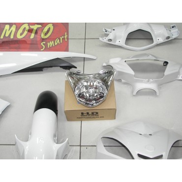 ΚΙΤ ΠΛΑΣΤΙΚΩΝ YAMAHA CRYPTON X 135 ΑΣΠΡΟ HLD ΜΑΛΑΙΣΙΑΣ